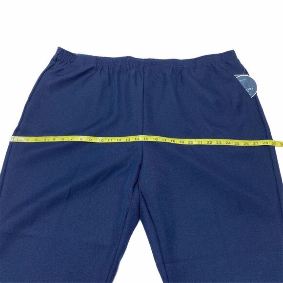 Karen Scott Elastic Pull On Straight Leg Pants 3x - Picture 5 of 11